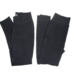 2 Pairs of RBX Black Simmery Leggings